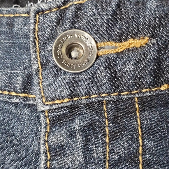 Calvin Klein Jeans Midwash Boot Cut Jeans Sz 8 - Picture 4 of 13